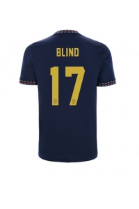 Fotbalové Dres Ajax Daley Blind #17 Venkovní Oblečení 2022-23 Krátký Rukáv